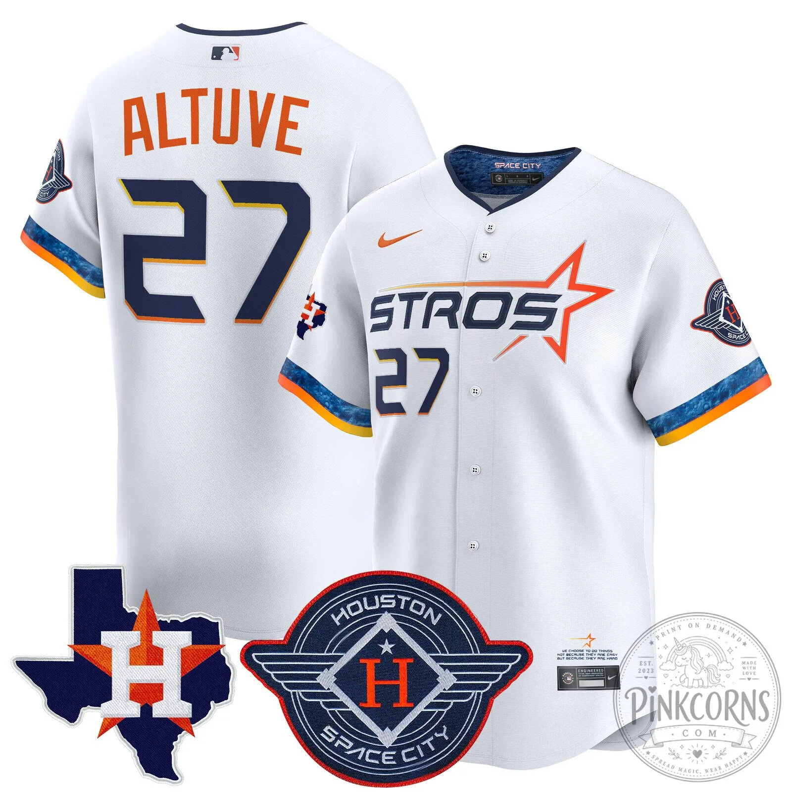 Jose Altuve City Connect Jersey for Houston Astros Baseball Fans