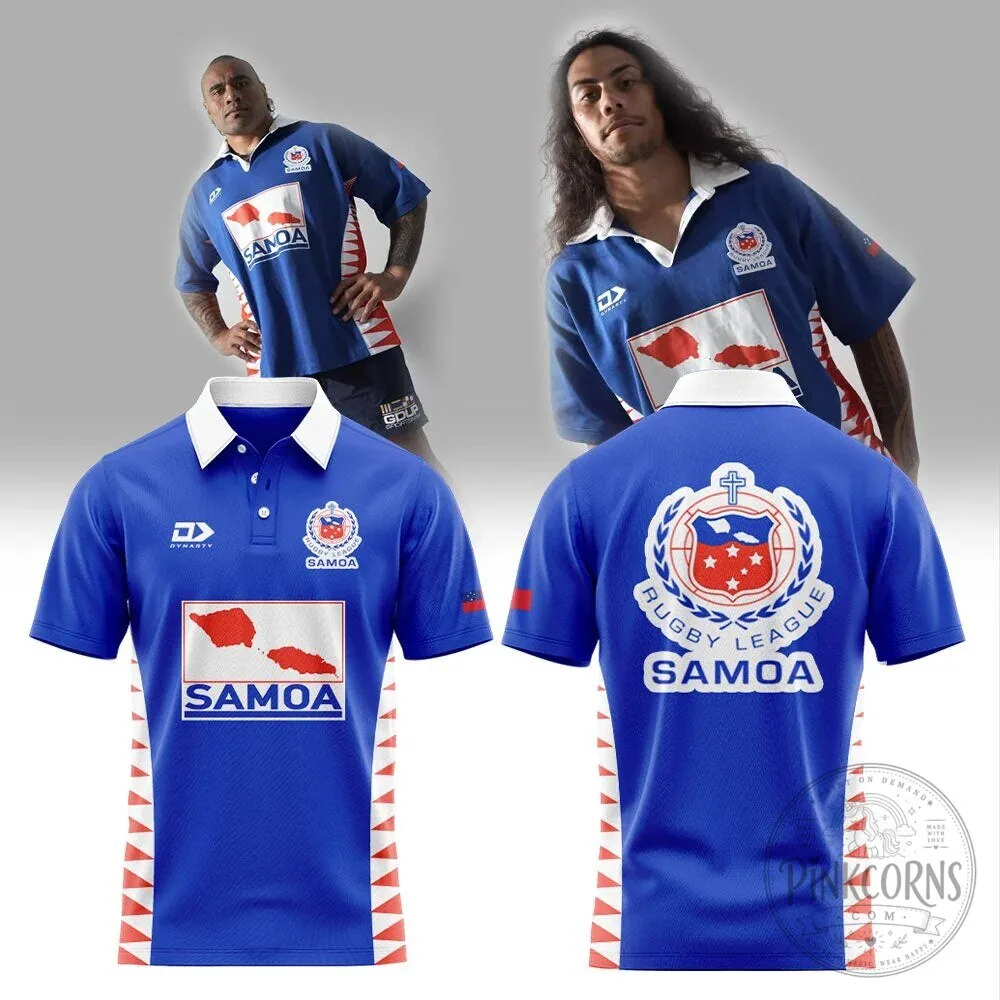 2000 Heritage Replica Polo Shirt for Toa Samoa Rugby League