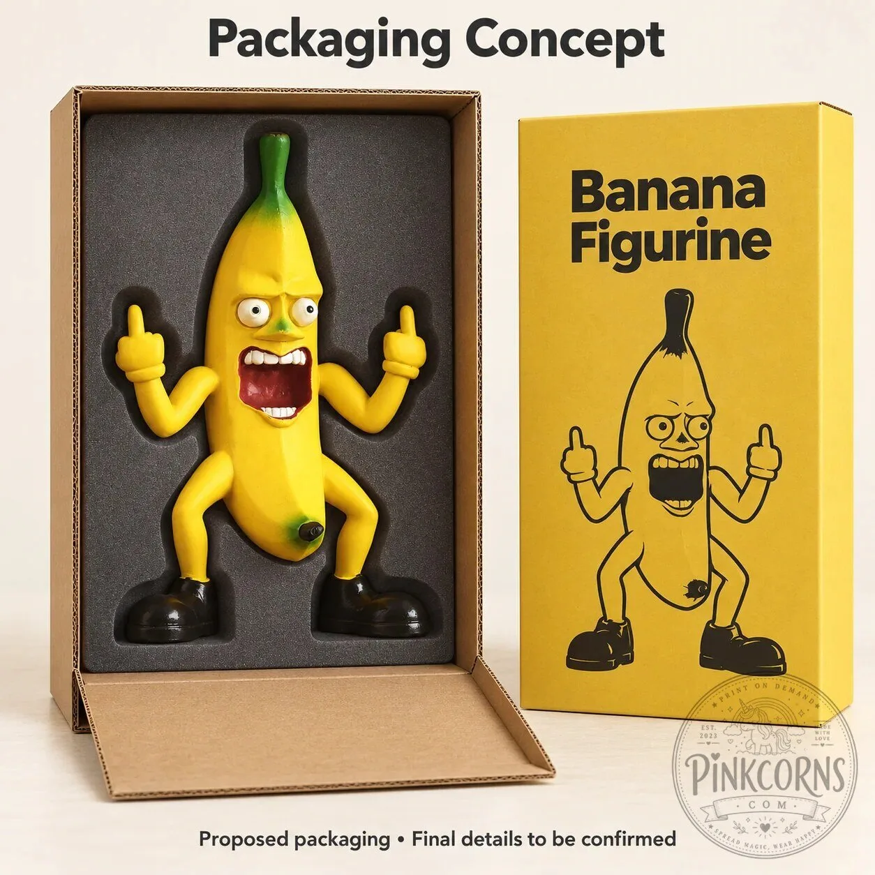 Angry Banana Middle Finger Figurine - Hilarious Desk Decor and Gag Gift 16 Angry Banana Middle Finger Figurine - Hilarious Desk Decor and Gag Gift
