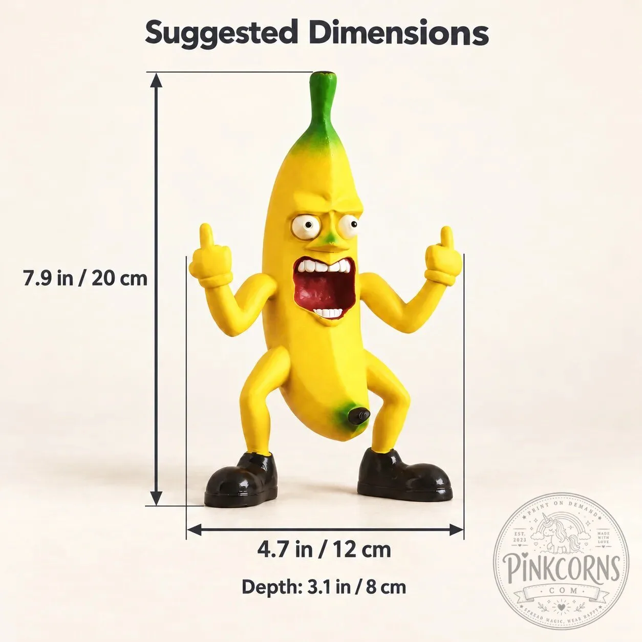 Angry Banana Middle Finger Figurine - Hilarious Desk Decor and Gag Gift 17 Angry Banana Middle Finger Figurine - Hilarious Desk Decor and Gag Gift