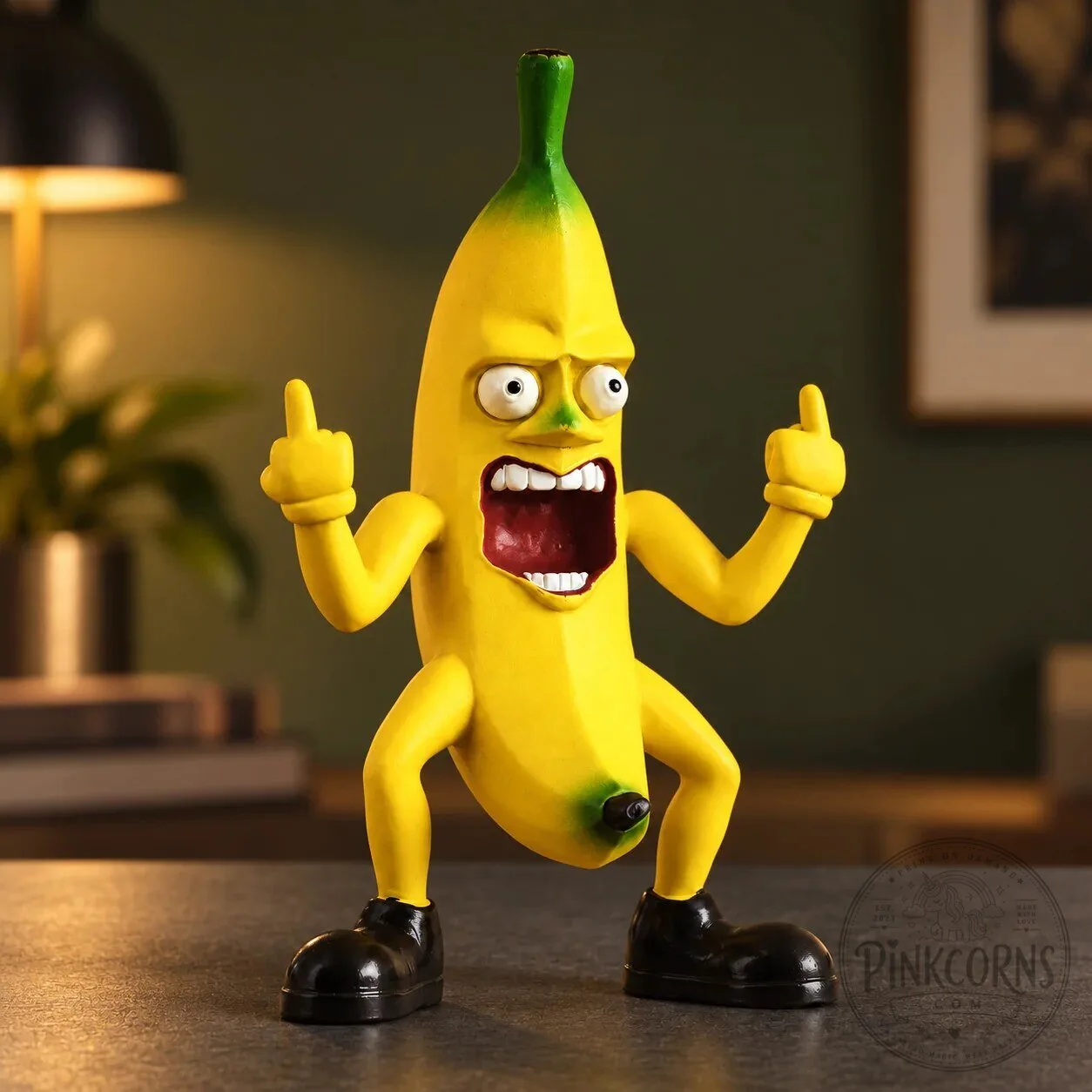 Angry Banana Middle Finger Figurine - Hilarious Desk Decor and Gag Gift 21 Angry Banana Middle Finger Figurine - Hilarious Desk Decor and Gag Gift