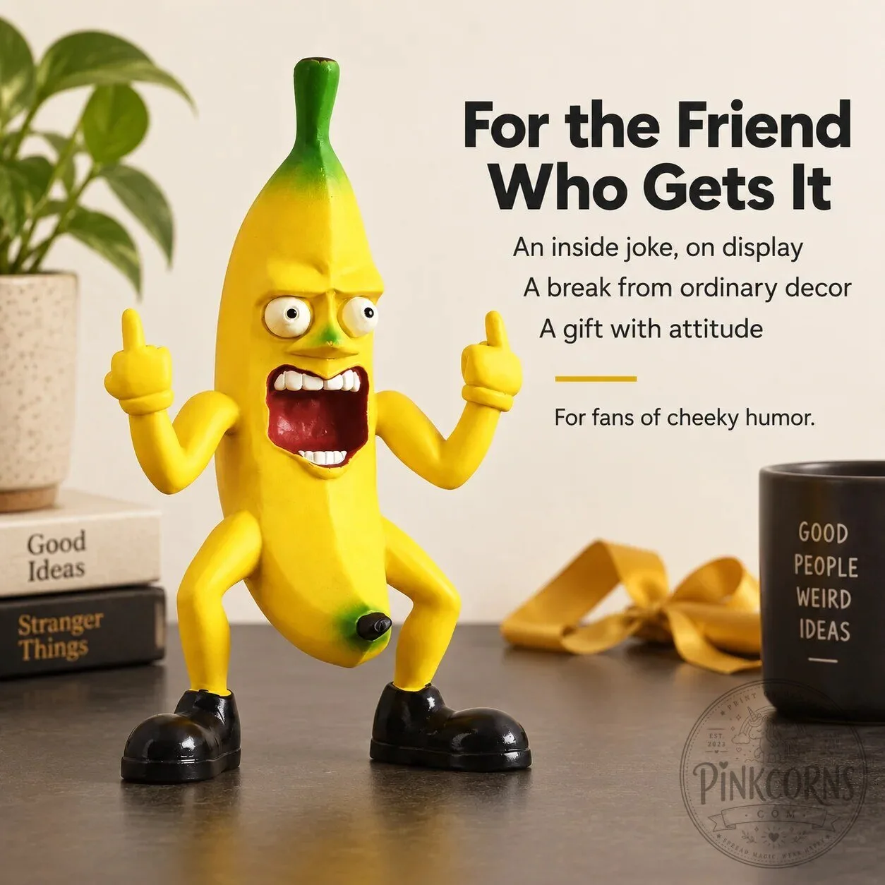 Angry Banana Middle Finger Figurine - Hilarious Desk Decor and Gag Gift 22 Angry Banana Middle Finger Figurine - Hilarious Desk Decor and Gag Gift