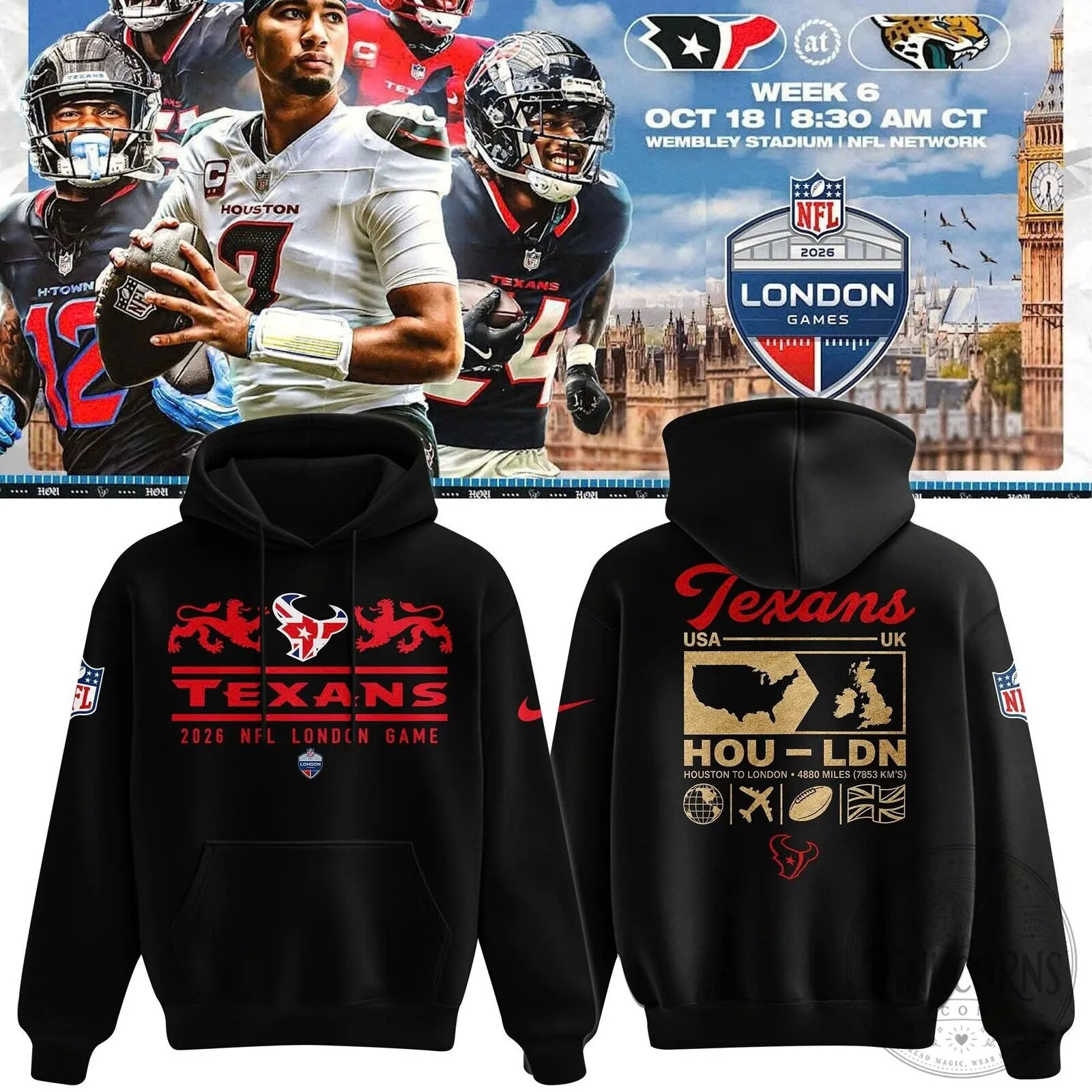 Gecko Moria One Piece Anime Custom Printed Nike Air Force 1 Sneakers 7 Houston Texans 2026 NFL London Game Black Hoodie
