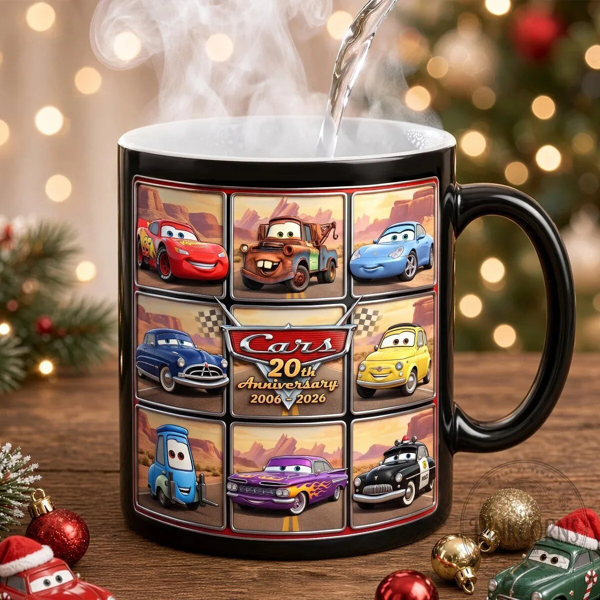 Disney Pixar Cars 20th Anniversary Magic Coffee Mug