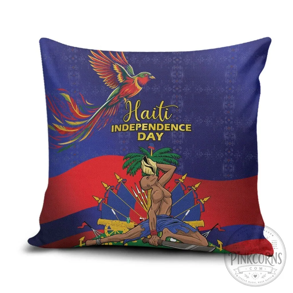 Haiti Independence Day Celebration Freedom Heritage Decorative Throw Pillow