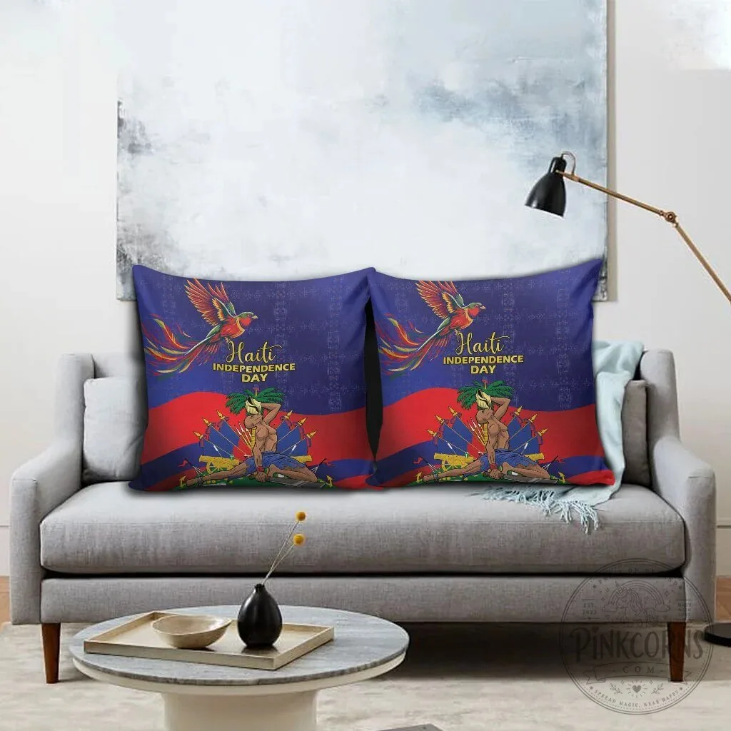 Haiti Independence Day Celebration Freedom Heritage Decorative Throw Pillow – image 2 of 5