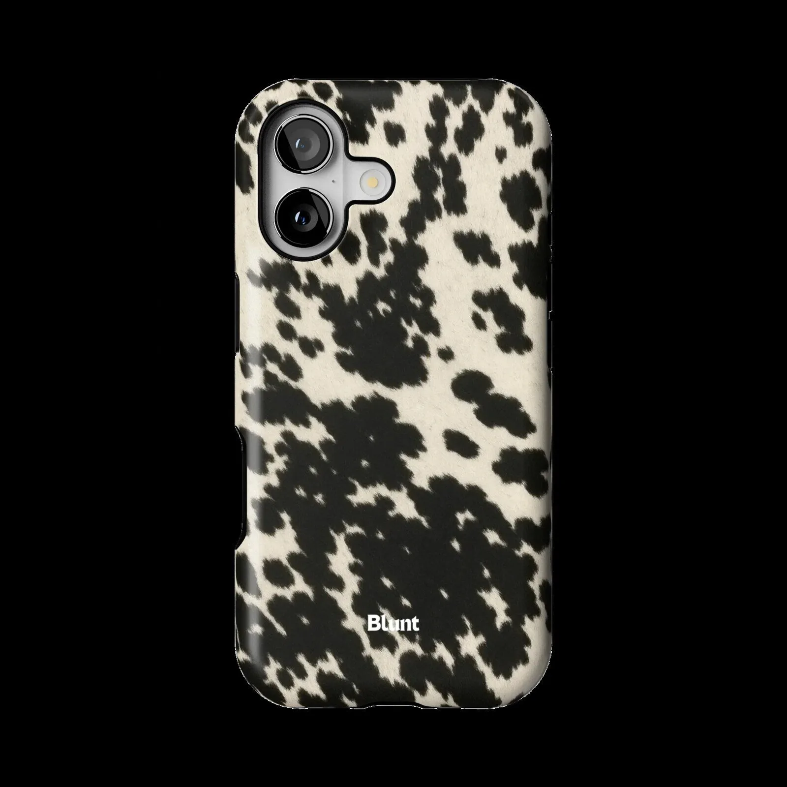 Cowhide Print iPhone Case, Black and White Animal Pattern Phone Cover 3 Cowhide Print iPhone Case, Black and White Animal Pattern Phone Cover